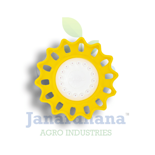 16-Hole Brass Thread Spray Nozzle | Heavy-Duty Agricultural Sprayer for Wide Coverage
