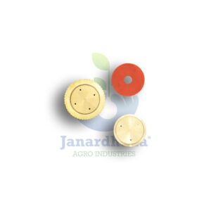 3/4 Hole Full Brass Spray Nozzle – Adjustable Heavy-Duty Nozzle for Agricultural Sprayers
