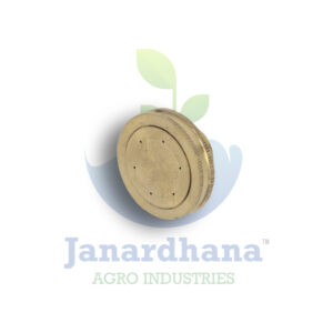 Heavy Duty 6-Hole Full Brass Nozzle | Fine Mist for Agriculture Spray Pumps