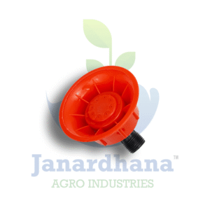 8-Hole Bend Nozzle – Multicolor Plastic | Wide-Angle Sprayer Head for Agriculture & Garden Use