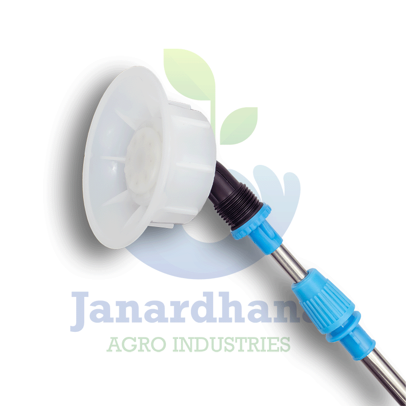 8-Hole Bend Nozzle – Multicolor Plastic | Wide-Angle Sprayer Head for Agriculture & Garden Use - Image 4