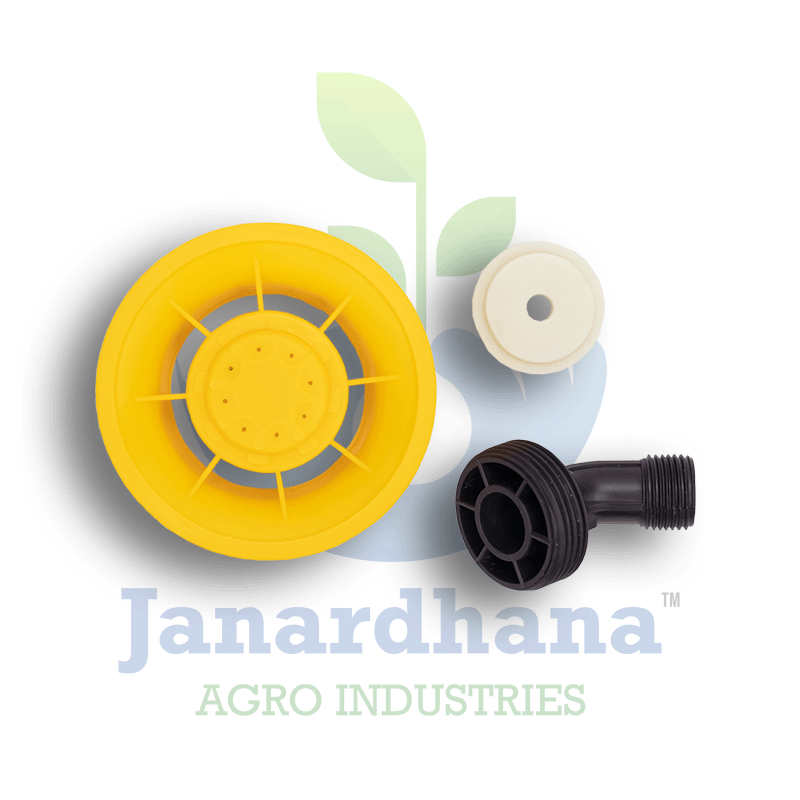 8-Hole Bend Nozzle – Multicolor Plastic | Wide-Angle Sprayer Head for Agriculture & Garden Use - Image 9