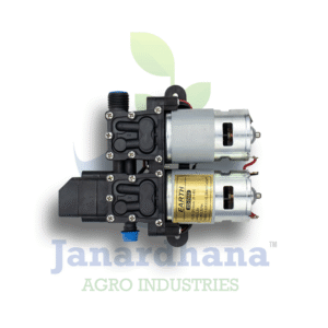 Double Motor Sprayer Pump Without Cover – 7.5 LPM 180 PSI | 12V High-Pressure Diaphragm Pump