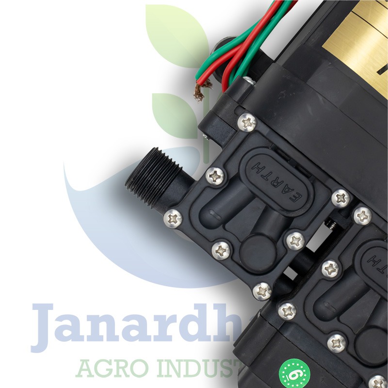 Earth Double Motor with Cover – 10 LPM 250 PSI | 12V Heavy-Duty Sprayer Pump with Auto Cut-Off - Image 3