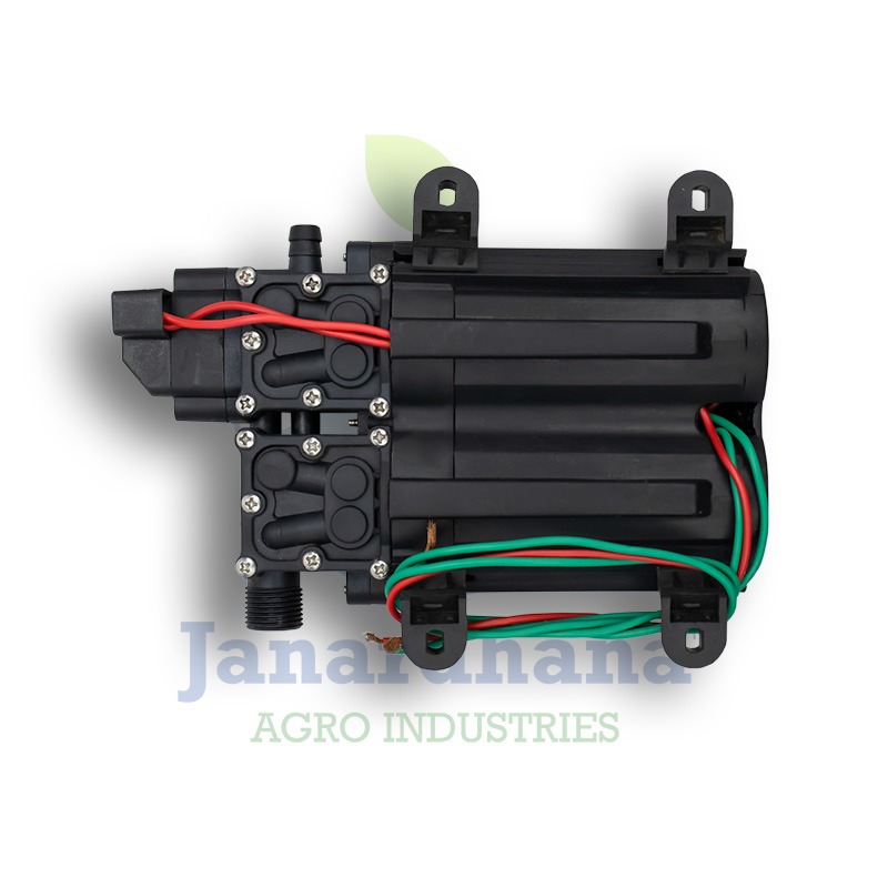 Earth Double Motor with Cover – 10 LPM 250 PSI | 12V Heavy-Duty Sprayer Pump with Auto Cut-Off - Image 2