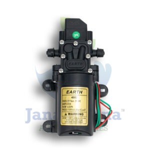 Earth 4.5LPM 110 PSI Auto Cut-Off Motor (Nipple Type) – 12V DC Diaphragm Pump for Sprayers