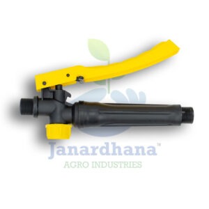 PVC Yellow Trigger with Plastic Thread | Lightweight Sprayer Handle for Agricultural Use