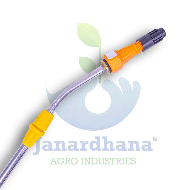 Adjustable Single Hole Nozzle (Brass Thread) | Long Jet & Wide Mist Spray for Agriculture & Gardening