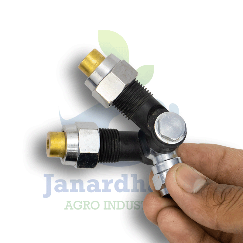Heavy Ceramic Brass ATR Double Spray Nozzle with Adjustable Angle for Power Sprayer | ATR Nozzle | Fine Mist Nozzle - Image 3